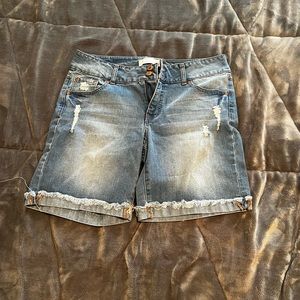 High waisted shorts —- size 10